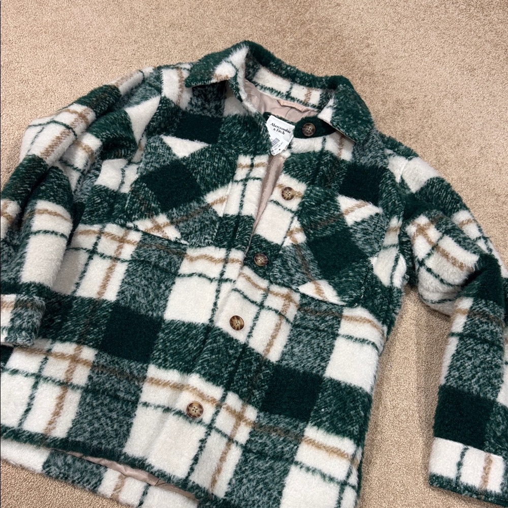 Abercrombie sherpa jacket - never worn
